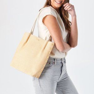 Hammitt Oliver Medium Tote in Ricotta Raffia